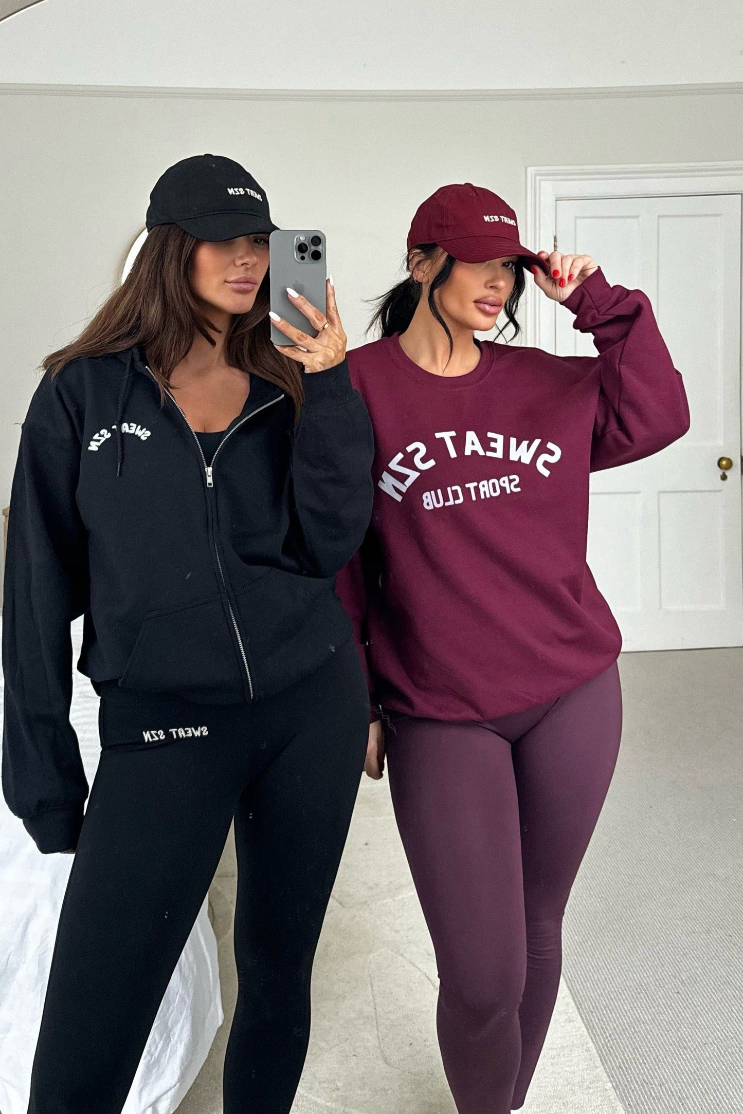 SPORT BURGUNDY SWEATSHIRT