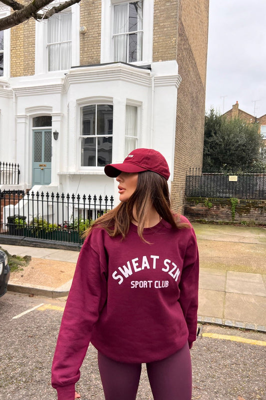 SPORT BURGUNDY SWEATSHIRT