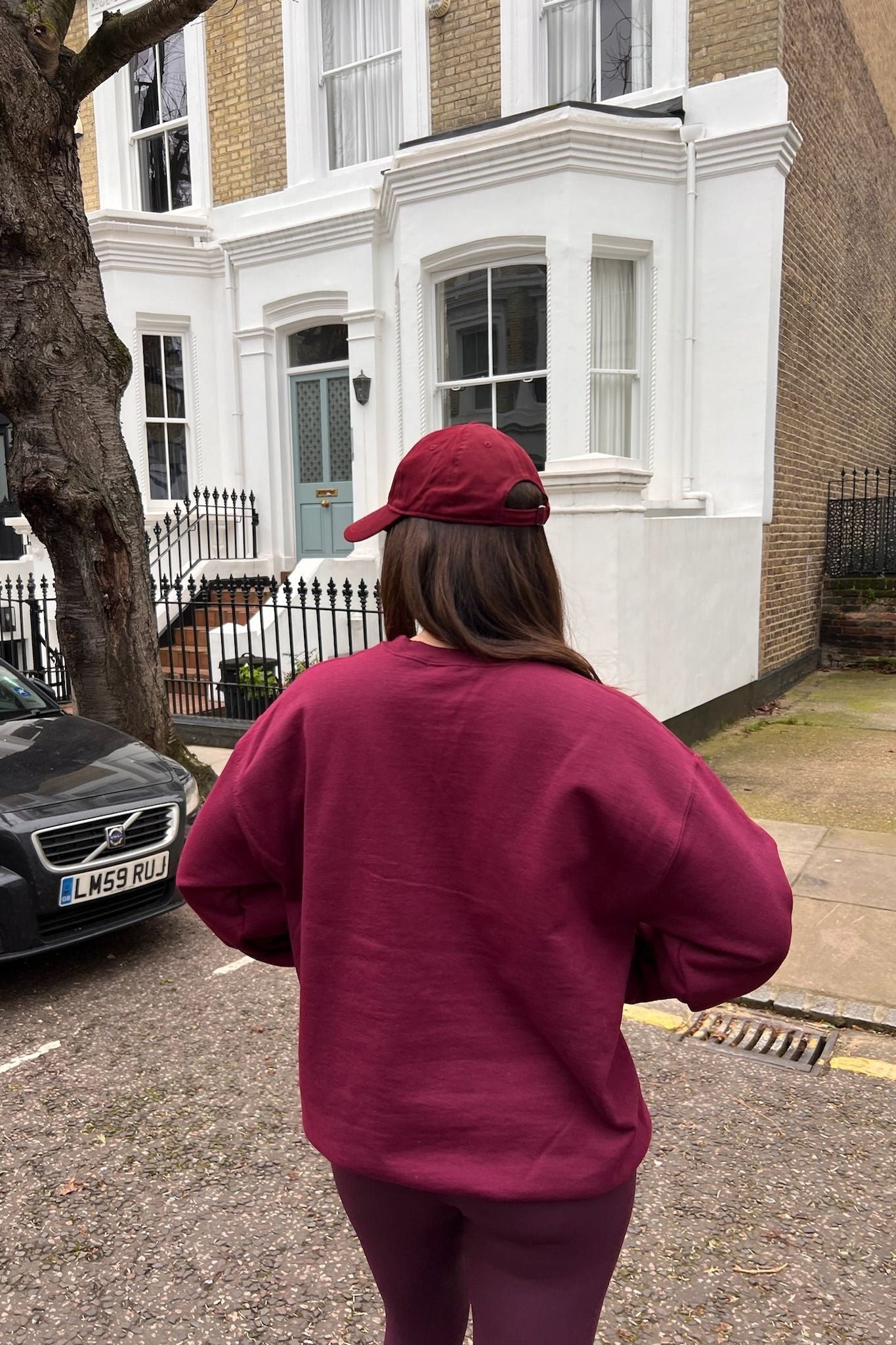 SPORT BURGUNDY SWEATSHIRT