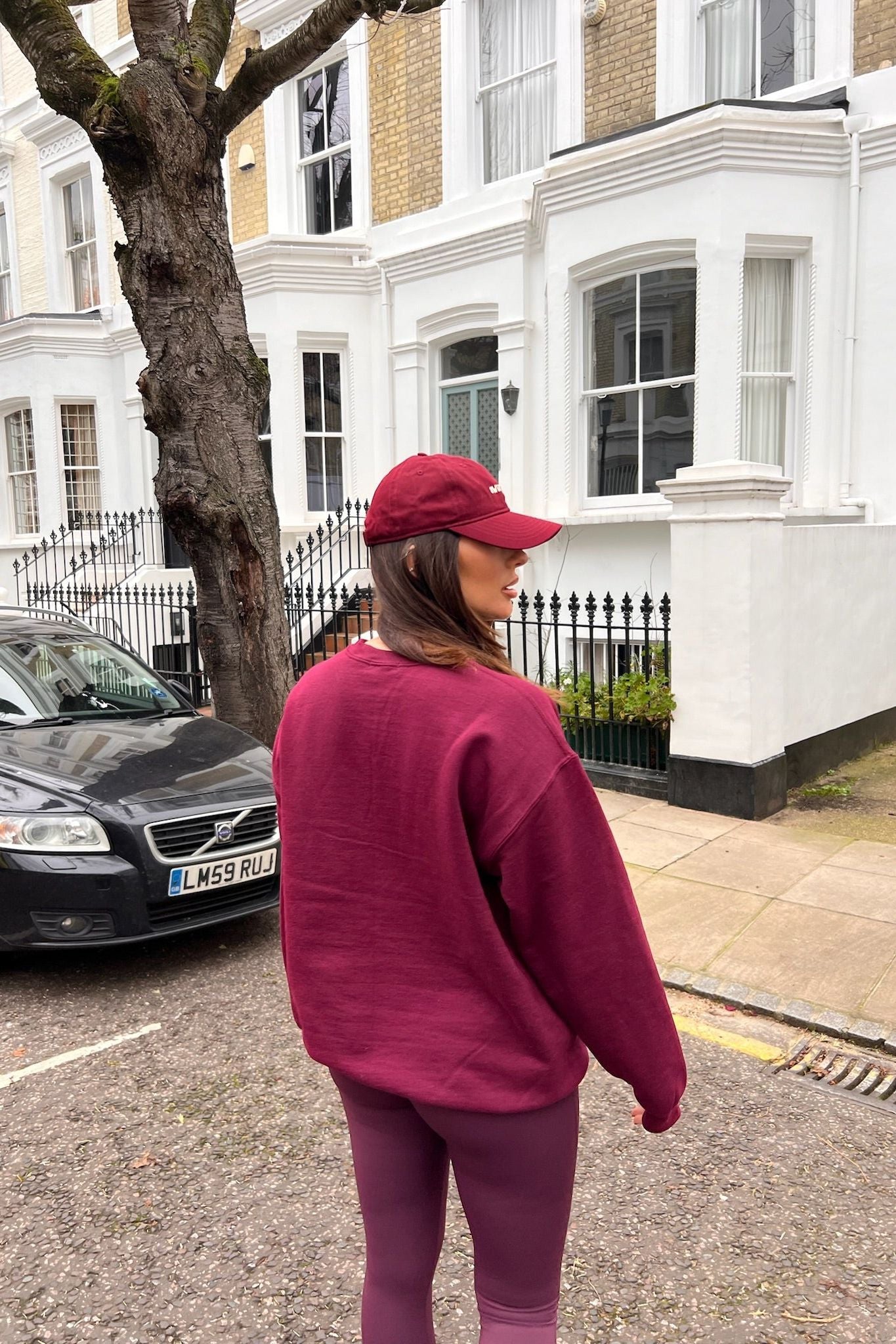 SPORT BURGUNDY SWEATSHIRT