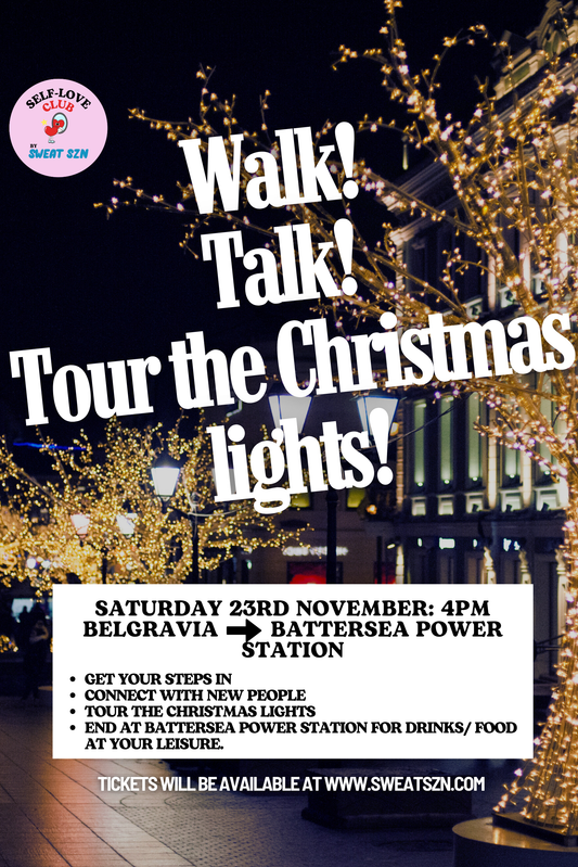 WALK, TALK AND TOUR THE CHRISTMAS LIGHTS!